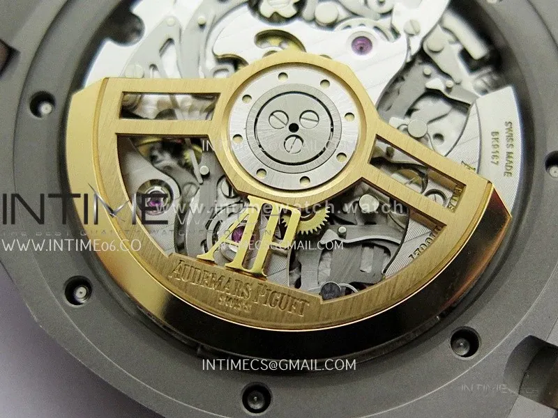 Royal Oak Chrono 26240 SS V2 ZF 1:1 Best Edition Green Dial On SS Bracelet SA4401 Super Clone (Free Sprung)