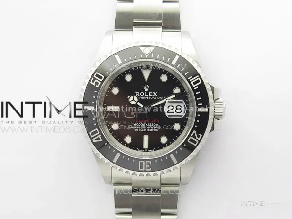 Sea-Dweller 126600 VSF 1:1 Best Edition Black Dial On 904L SS Case and Bracelet VS3235
