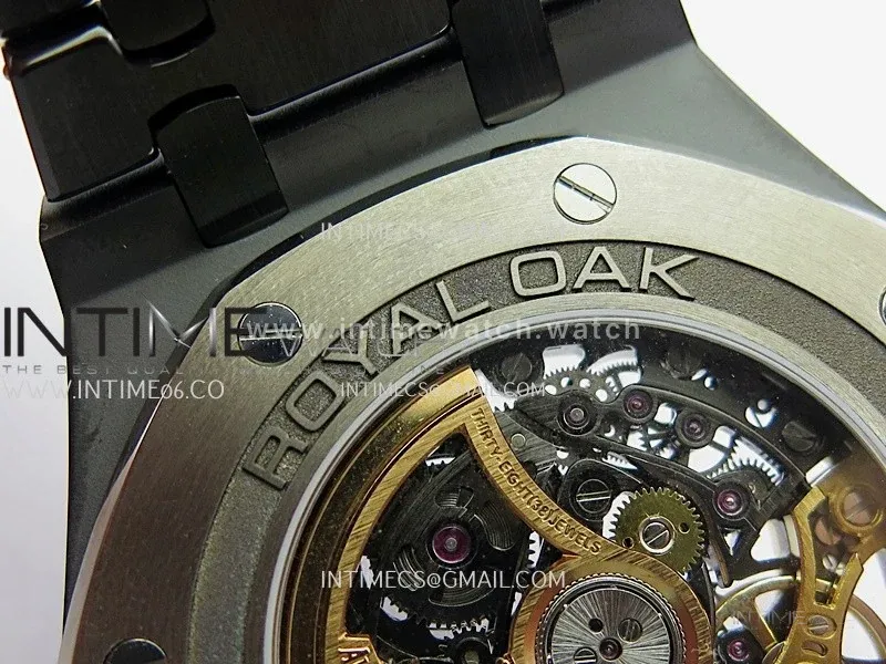Royal Oak 41mm Openworked Ceramic 15416CE DDF 1:1 Best Edition on Ceramic Bracelet SA3132