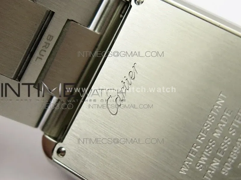 Tank Solo Ladies 28mm SS K11F 1:1 Best Edition White Dial on SS Bracelet Ronda Quartz