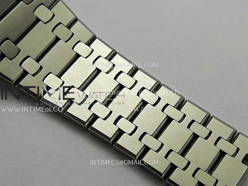 Royal Oak 41mm Complicated 26574 SS BBS Best Edition Burgundy Dial On SS Bracelet A5134