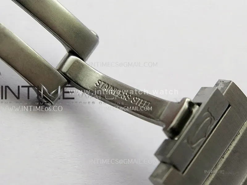 Santos de Cartier 27mm SS 8848F 1:1 Best Edition Silver Dial On SS SmartLinks Bracelet Ronda Quartz