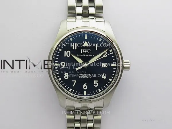 Pilot Mark XX IW328204 MZF 1:1 Best Edition Blue Dial On SS Bracelet A2892